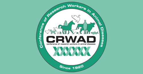 Logo of the CRWAD . It consists of outlines of animals against a green background.